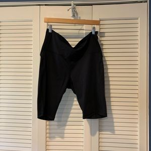 Black bike shorts
